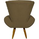 Ver imagem 5 de Poltrona Decorativa para Sala Recepção Manicure Consultório Escritório Emilia Suede