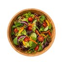 Ver imagem 5 de Jogo 6 Saladeiras de Bambu Natural 28cm Bowl Fundo Circular