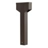 Poste Balizador Luminária Jardim 2 Focos Marrom P/ Gu10 MR11 ST2767 - 5