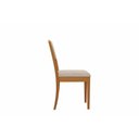 Ver imagem 6 de Kit 2 Cadeiras Sala Jantar Lola 2cmm004ca Madeira Maciça 2 Un Carvalho/linho Cinza/tela Bege -
