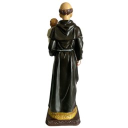 Imagem De Santo Antônio De Pádua Em Resina Especial 30,5 Cm - 3