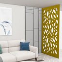 Ver imagem 1 de Painel Vazado Divisória Mdf Barcelona Crú - 0,60x2,40m