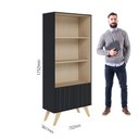 Ver imagem 7 de Estante de Livros Link com 2 Portas e 3 Prateleiras Taurani Nobre Colibri Moveis