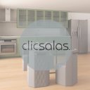 Ver imagem 6 de Conj. Compacto Sala de Jantar Pin - Mesa Rtg C/ 4 Cadeiras Estofadas