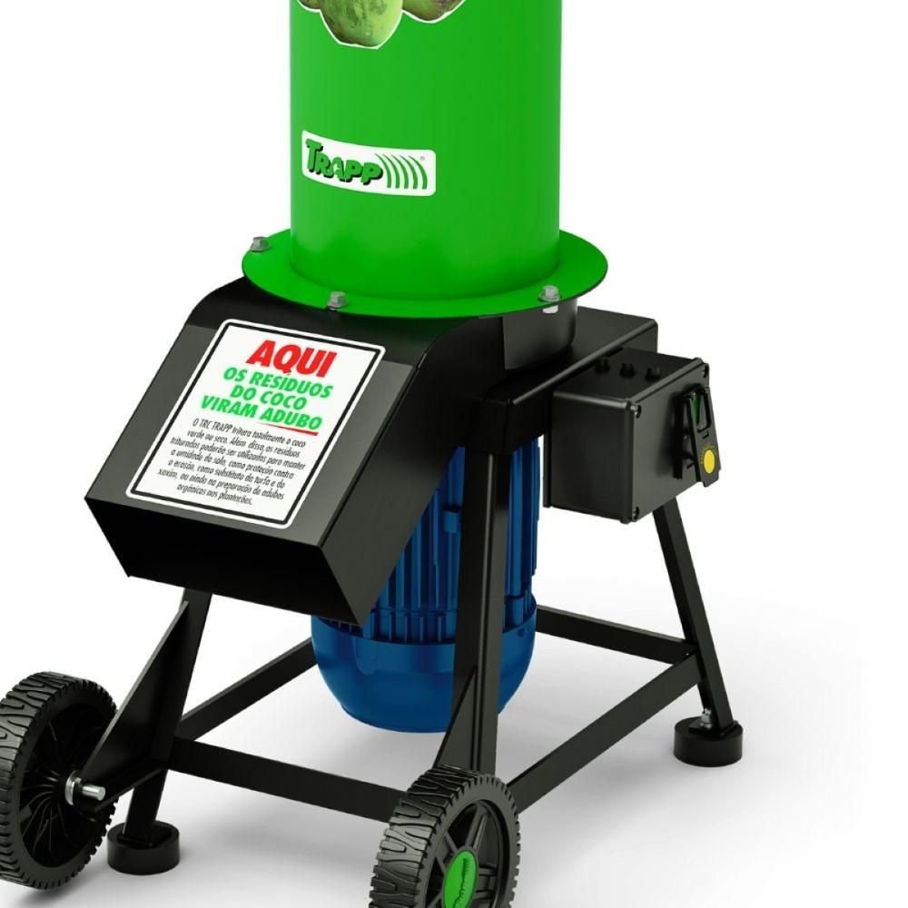 Triturador de Coco 5cv 60hz Monofásico 220v Trc-40 Nr-12 Trapp