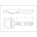 Ver imagem 2 de Plaina para Queijo Tramontina Utilitá em Aço Inox com Cabo de Polipropileno Branco Tramontina