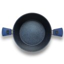 Ver imagem 6 de Panelas Ichef Ultra Sauté Grand, Day By Day, Family Size 24cm, com Tampa de Vidro Azul Ichef Azul