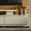 Ver imagem 4 de Estante de Tv 75 Pol 183cm com Pé Sala Belora Cumaru-opala M20 - D'Rossi