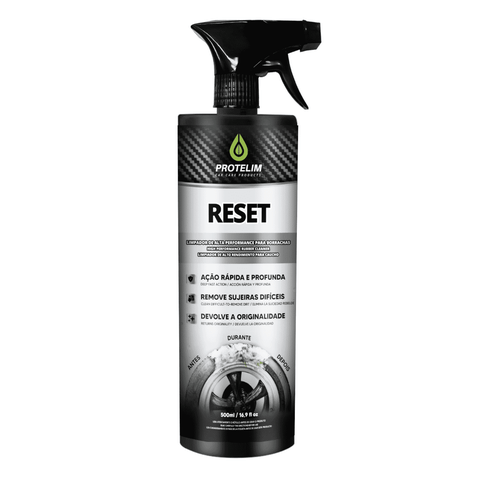 Limpador Alta Performance P/ Pneus e Borrachas Reset 500ml