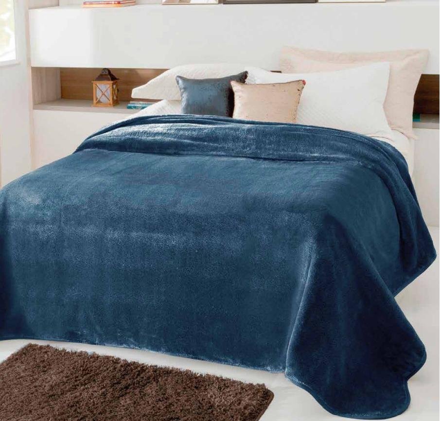 Cobertor Impermeável Para Pets - Reversível Lã E Sherpa Tamanho GG 216x145cm