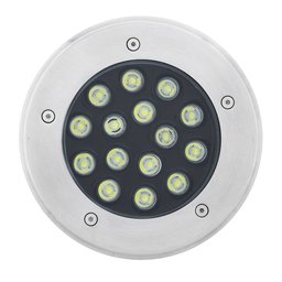 Embutido Led De Solo Redondo Bivolt 30000H 18X9Cm Ângulo De Abertura 60º Gaya - 3