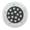 Embutido Led De Solo Redondo Bivolt 30000H 18X9Cm Ângulo De Abertura 60º Gaya - 3