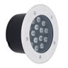 Embutido Led De Solo Redondo Bivolt 30000H 18X9Cm Ângulo De Abertura 60º Gaya - 2