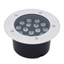 Ver imagem 1 de Embutido Led De Solo Redondo Bivolt 30000H 18X9Cm Ângulo De Abertura 60º Gaya