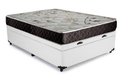 Ver imagem 3 de Cama Box Baú Casal Resistence Sintético Branco + Colchão Casal Resistence Espuma D33 com Eps 28x138x