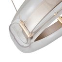 Ver imagem 3 de Lustre Pendente Nordecor Dalen 2959 60cm Ouro Brilho Bivolt Dourado