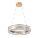 Ver imagem 6 de Lustre Pendente Nordecor Dalen 2959 60cm Ouro Brilho Bivolt Dourado