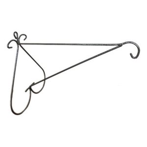 2 Suportes de Parede 35cm Pendurar Plantas Pendentes Coração