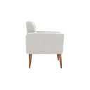 Ver imagem 3 de Poltrona Cadeira Decorativa Escritório Havana Matrix Bege