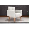 Poltrona Cadeira Decorativa Escritório Havana Matrix Bege - 4