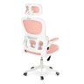 Cadeira de Escritório Giratória Executiva Viena com Regulagem de Altura - Rosa - 6
