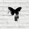 Porta Chaves Decorativo Em Mdf Borboleta 20X12,5Cm - 1