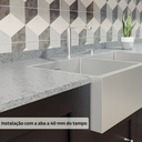 Ver imagem 4 de Cuba Tramontina Design Collection Quadrum Farm 1C 70 Acetinado