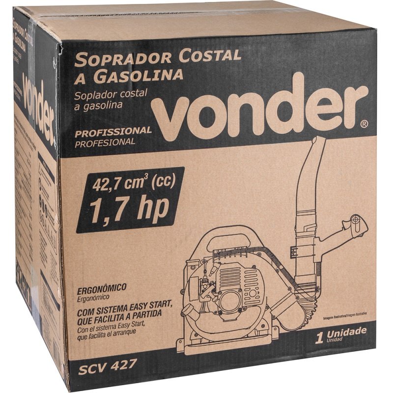 Soprador Costal a Gasolina SCV 427 Vonder - 11