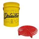 Ver imagem 1 de Balde Amarelo com Separador de Partículas Mandala 18L