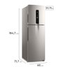 Geladeira Electrolux Duplex Frost Free 410l Efficient Autosense Inverter Inox Look If45s - 127v - 8