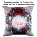 Ver imagem 4 de Kit 2 Almofadas Decorativa Feliz Natal Noel Trenó 43CMX43CM