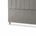 Ver imagem 5 de Cabeceira para Cama Casal Queen Estofada 1,58 m Mel Vilajo: Suede Camurça