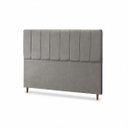 Ver imagem 3 de Cabeceira para Cama Casal Queen Estofada 1,58 m Mel Vilajo: Suede Camurça