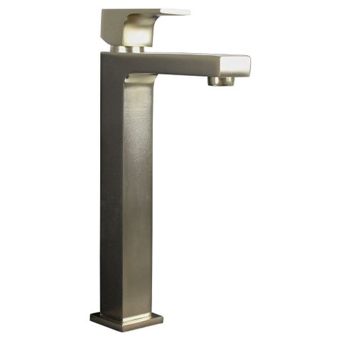 Misturador Monocomando de Mesa Lavatório Bica Alta Unic 1/2" Inox - 2885.c90.inx