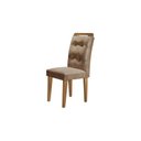 Ver imagem 5 de Conjunto Mesa de Jantar 6 Cadeiras Amanda Marrom Off White/Imbuia