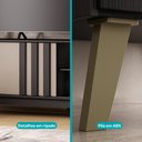 Ver imagem 7 de Rack para TV Ventura Carraro Preto Touch e Avelã