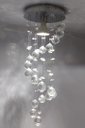Ver imagem 2 de Lustre De Cristal Espiral Com 1 Metro De Altura, Base com 15cm De Diâmetro