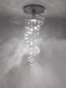 Ver imagem 1 de Lustre De Cristal Espiral Com 1 Metro De Altura, Base com 15cm De Diâmetro