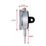 Relógio Comparador Bight de Alta Precisão com Escala 0-10mm/0,01mm:prateada - 6