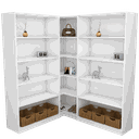 Ver imagem 1 de KIT CLOSET MODULAR M79.2021.B (102, 49X2) CASA, QUARTO MUNDI MOVEIS