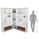 Ver imagem 4 de KIT CLOSET MODULAR M79.2021.B (102, 49X2) CASA, QUARTO MUNDI MOVEIS