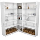 Ver imagem 5 de KIT CLOSET MODULAR M79.2021.B (102, 49X2) CASA, QUARTO MUNDI MOVEIS