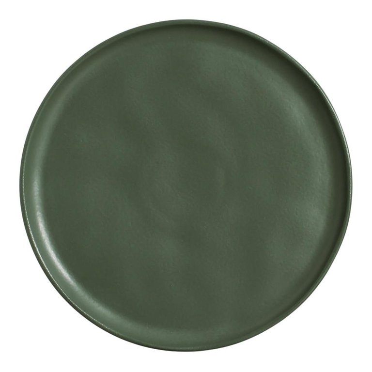 CONJUNTO C/ 6 PRATOS RASO BIO STONEWARE LEAF