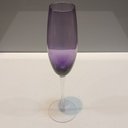 Ver imagem 3 de Jogo 2 Peças Taça de Vidro 230ml Violeta 26x6x6cm Vinho Água Espumante Champagne