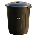 Ver imagem 2 de Lixeira Cesto  Grande 60L Tampa