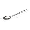 Ver imagem 4 de Colher Para Arroz De Inox Colher Grande Lisa 35cm Brinox Suprema Utensílio de Cozinha