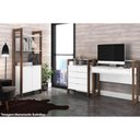 Ver imagem 5 de Guarda Roupa Closet Modulado Az1009 C/ 2 Portas e 2 Prateleiras Cor Amêndoa/branco - Tecno Mobili