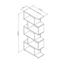 Ver imagem 3 de Estante Livreiro com 5 Nichos Office Plus Appunto