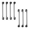Ver imagem 1 de Barra de Apoio Aço Inox 60cm Kit 7 Unidades Segurança Banheiro Box Idoso Gestante Cadeirante Corrima