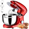 Seedeem Stand Mixer, 6qt, 660w, 6 Velocidades, Vermelho - 1
